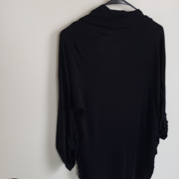 🎟Black 3/4 Button Up Sleeve Cardigan - Picture 4 of 7